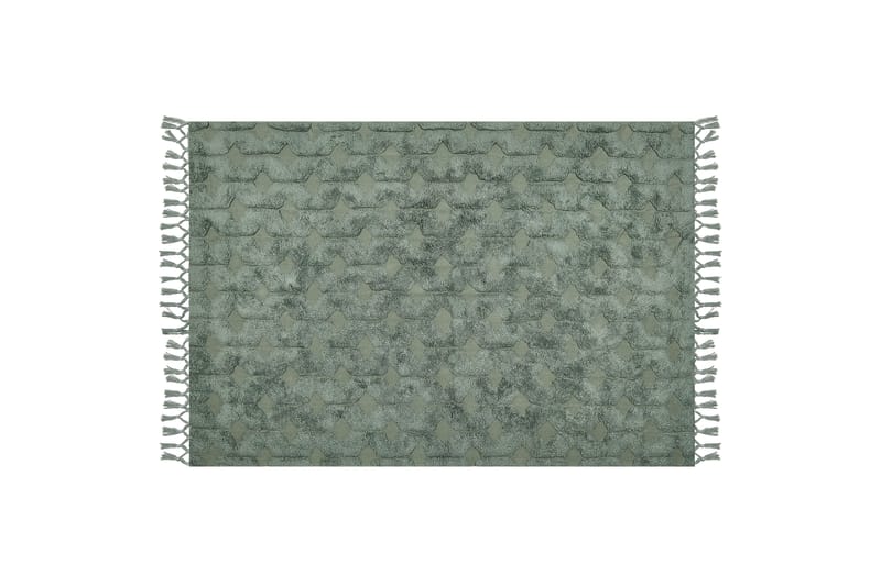 Ryeteppe Kars 140x200 cm - Grønn - Tekstiler & tepper - Teppe & matte - Moderne matte - Ryetepper