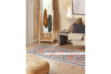 Ryeteppe Midalam 80x240 cm - Blå - Tekstiler & tepper - Teppe & matte - Moderne matte - Gangmatter