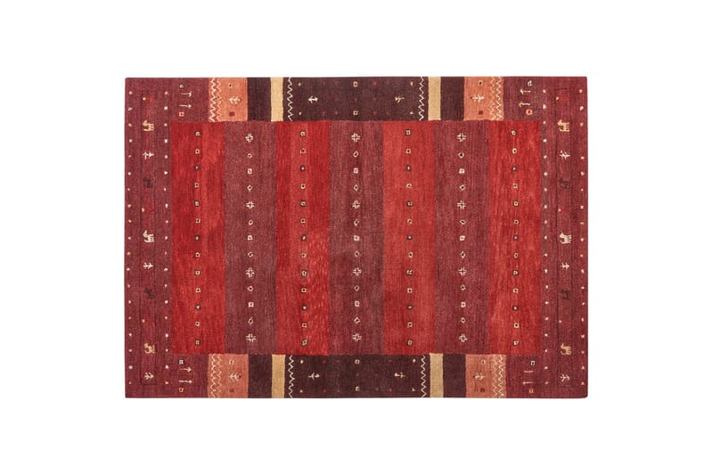 Ryeteppe Sinanli 160x230 cm - Rød - Tekstiler & tepper - Teppe & matte - Moderne matte - Ryetepper