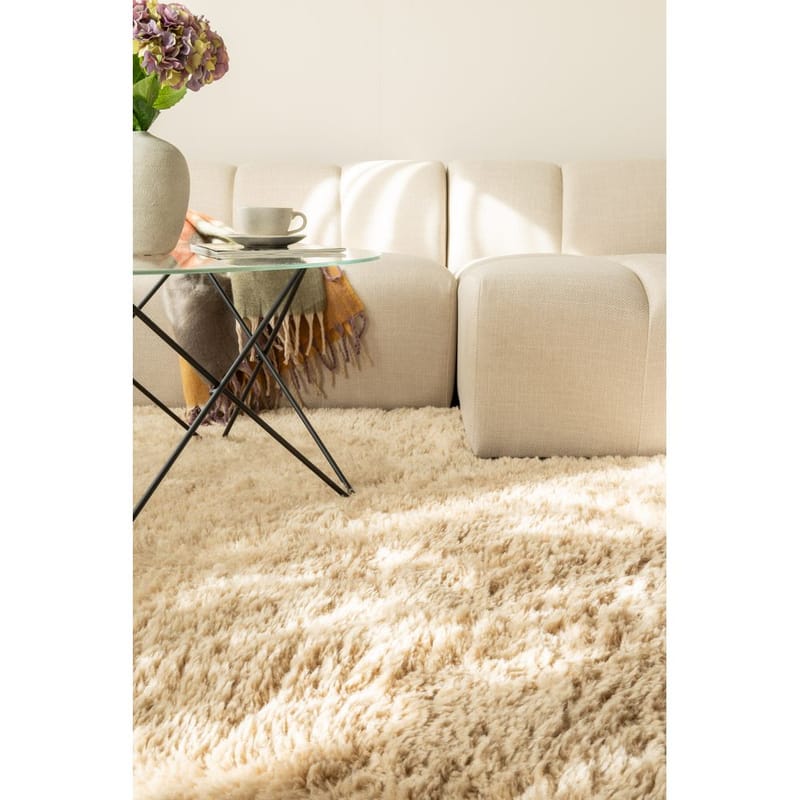 Ryeteppe Teddybear - 160x230 cm, Nature - Tekstiler & tepper - Teppe & matte - Moderne matte - Ryetepper