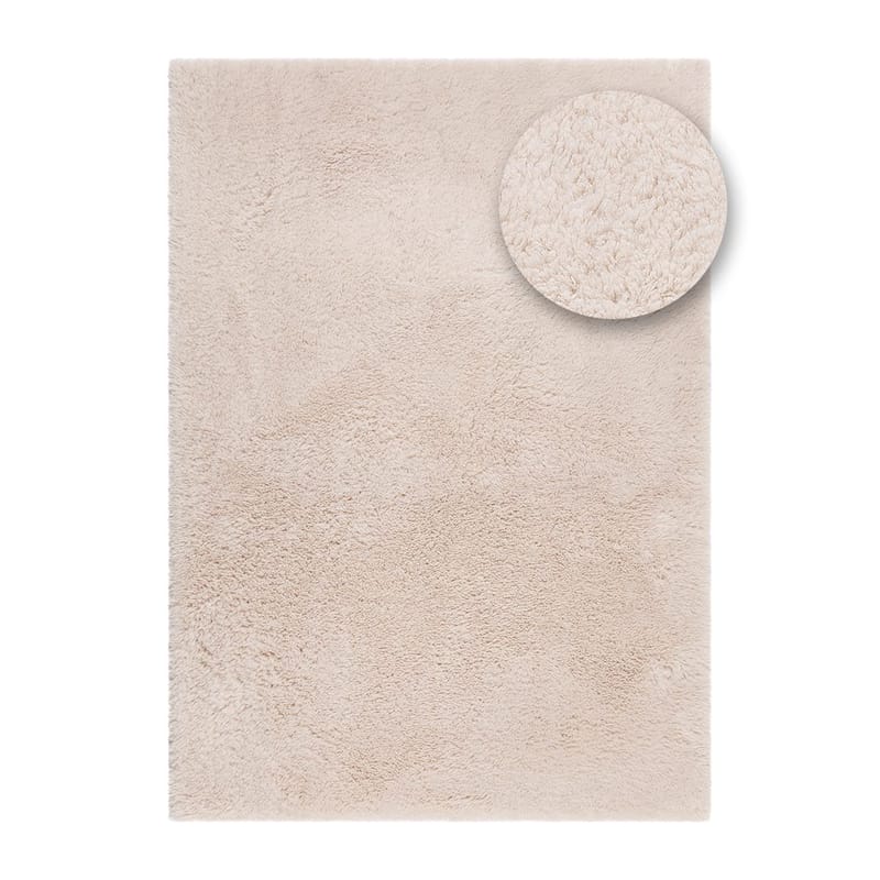 Ryeteppe Teddybear - 200x290 cm, Krem - Tekstiler & tepper - Teppe & matte - Moderne matte - Ryetepper