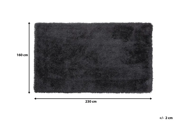 Bleakley Matte 160x230 cm - Svart - Tekstiler & tepper - Teppe & matte - Moderne matte - Ryetepper