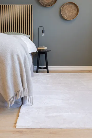 Cozy Ryeteppe 133x190 cm Rektangulær - Hvit - Tekstiler & tepper - Teppe & matte - Moderne matte - Ryetepper