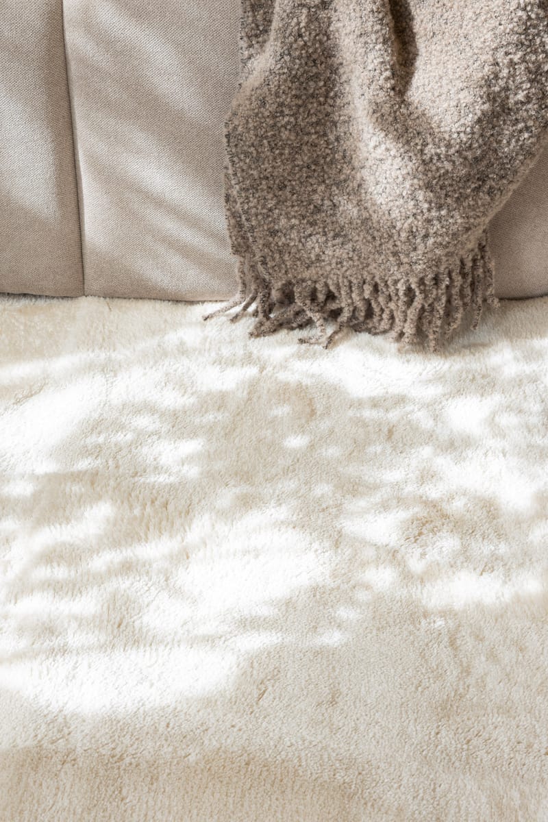 Cozy Ryeteppe 133x190 cm Rektangulær - Natur - Tekstiler & tepper - Teppe & matte - Moderne matte - Ryetepper