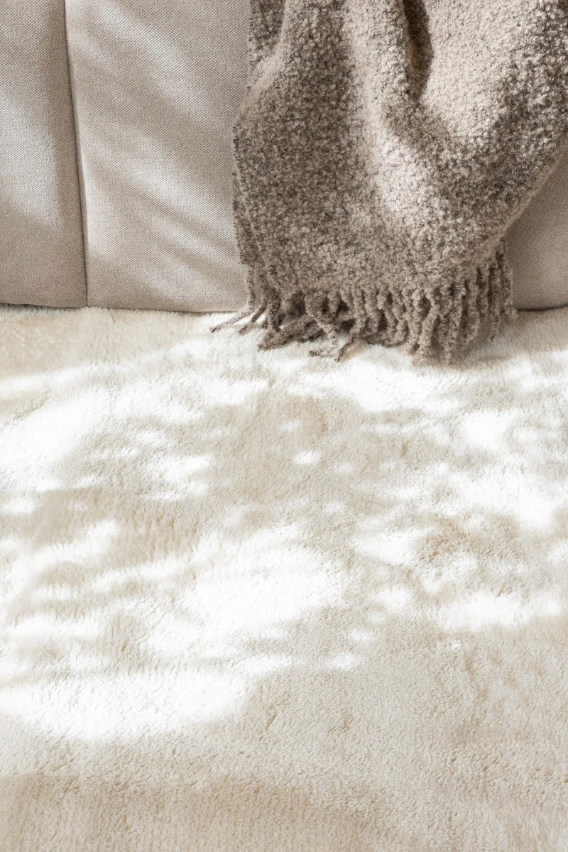 Cozy Ryeteppe 133x190 cm Rektangulær - Natur - Tekstiler & tepper - Teppe & matte - Moderne matte - Ryetepper