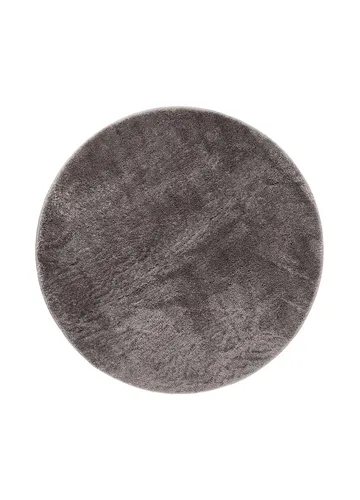 Cozy Ryeteppe 160 cm Rund - Grå - Tekstiler & tepper - Teppe & matte - Moderne matte - Ryetepper