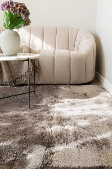 Cozy Ryeteppe 160x230 cm Rektangulær - Grå - Tekstiler & tepper - Teppe & matte - Moderne matte - Ryetepper