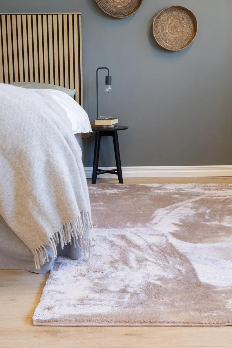 Cozy Ryeteppe 160x230 cm Rektangulær - Lin - Tekstiler & tepper - Teppe & matte - Moderne matte - Ryetepper