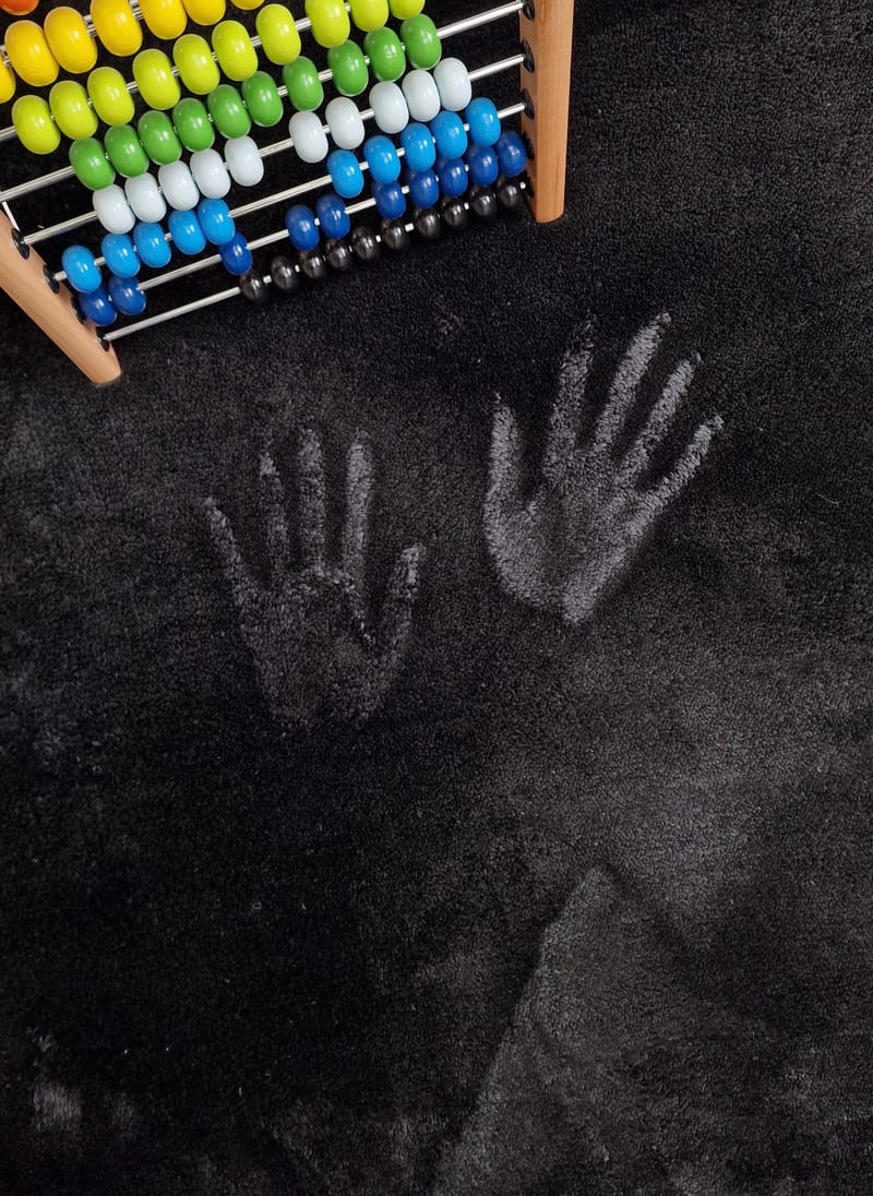 Cozy Ryeteppe 160x230 cm Rektangulær - Svart - Tekstiler & tepper - Teppe & matte - Moderne matte - Ryetepper