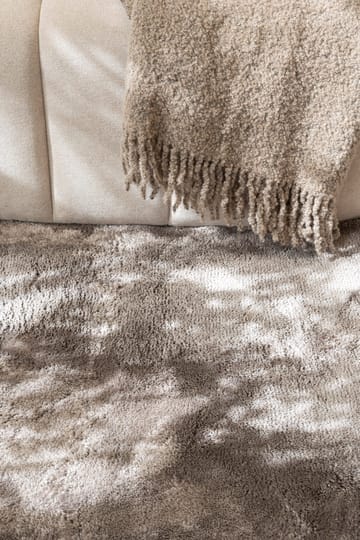 Cozy Ryeteppe Rundt 120 cm - Grå - Tekstiler & tepper - Teppe & matte - Moderne matte - Ryetepper