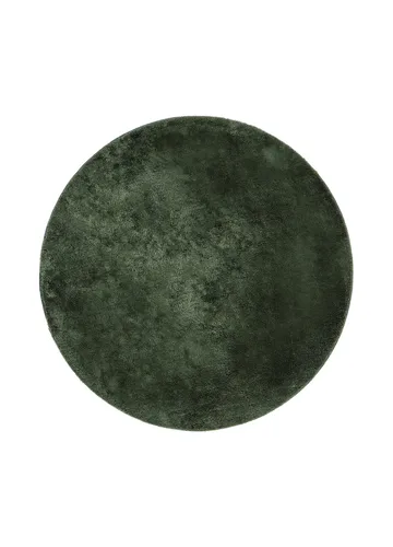 Cozy Ryeteppe Rundt 120 cm - Grønn - Tekstiler & tepper - Teppe & matte - Moderne matte - Ryetepper