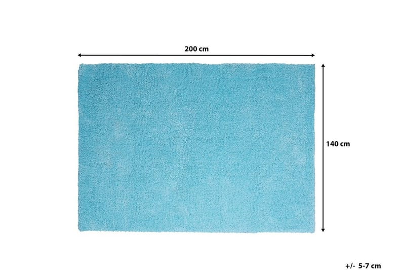 Demre Matte 140x200 - Blå - Tekstiler & tepper - Teppe & matte - Moderne matte - Ryetepper