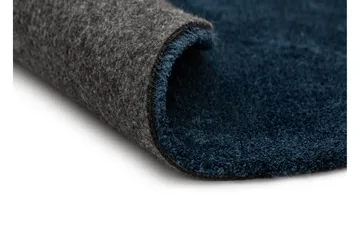 Feel Matte 200 Rund - Blå - Tekstiler & tepper - Teppe & matte - Moderne matte - Ryetepper