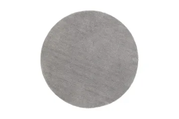 Feel Matte 200 Rund - Sølv - Tekstiler & tepper - Teppe & matte - Moderne matte - Ryetepper