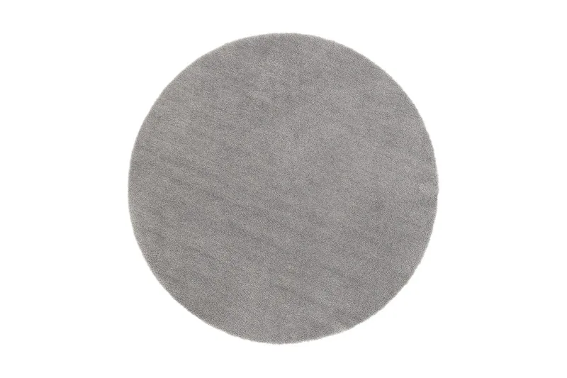 Feel Matte 200 Rund - Sølv - Tekstiler & tepper - Teppe & matte - Moderne matte - Ryetepper