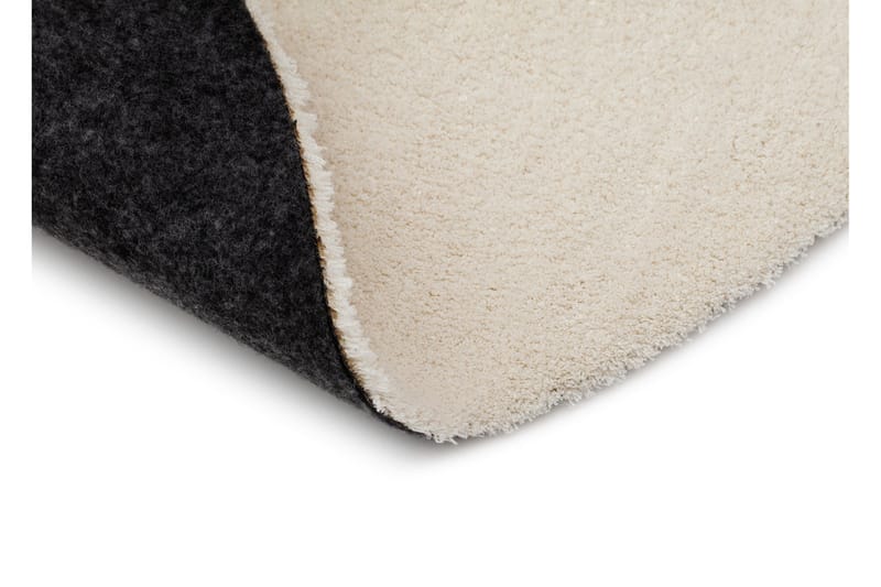 Feel Matte 240 Rund - Hvit - Tekstiler & tepper - Teppe & matte - Moderne matte - Ryetepper