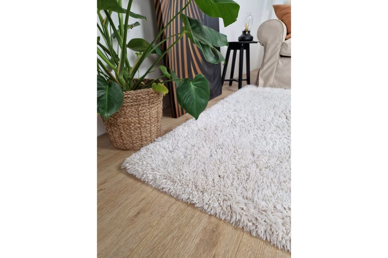 Floki Ryematte 133x190 cm Rektangulær - Hvit - Tekstiler & tepper - Teppe & matte - Moderne matte - Ryetepper
