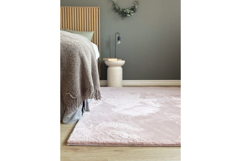 Heaven Ryematte 160x230 cm - Rosa - Tekstiler & tepper - Teppe & matte - Moderne matte - Ryetepper