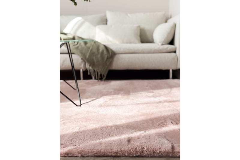 Heaven Ryematte 160x230 cm - Rosa - Tekstiler & tepper - Teppe & matte - Moderne matte - Ryetepper
