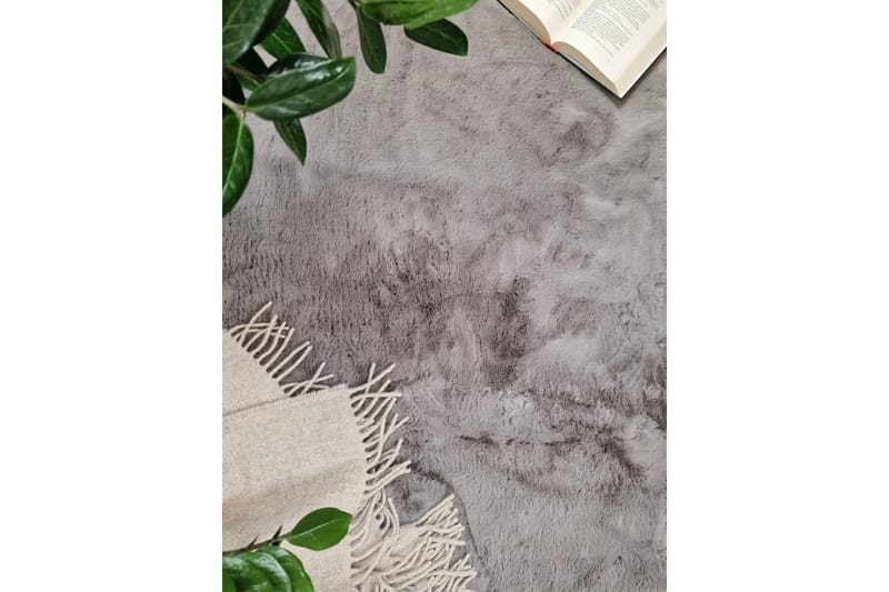 Heaven Ryematte 200 cm Rund Antrasitt - Tekstiler & tepper - Teppe & matte - Moderne matte - Ryetepper