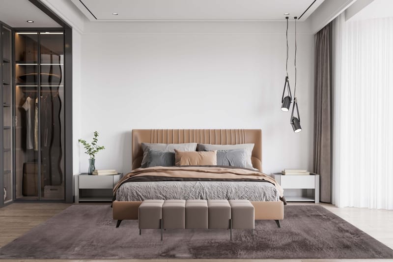 Heaven Ryematte 240x340 cm - Antrasitt - Tekstiler & tepper - Teppe & matte - Moderne matte - Ryetepper