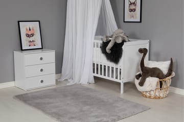 Heaven Ryematte 240x340 cm - Grå - Tekstiler & tepper - Teppe & matte - Moderne matte - Ryetepper