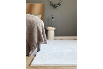 Heaven Ryematte 240x340 cm - Hvit - Tekstiler & tepper - Teppe & matte - Moderne matte - Ryetepper