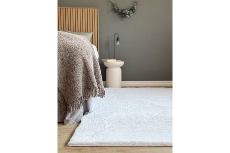 Heaven Ryematte 240x340 cm - Hvit - Tekstiler & tepper - Teppe & matte - Moderne matte - Ryetepper