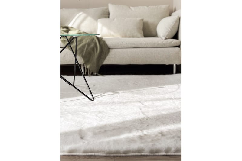 Heaven Ryematte 240x340 cm - Hvit - Tekstiler & tepper - Teppe & matte - Moderne matte - Ryetepper