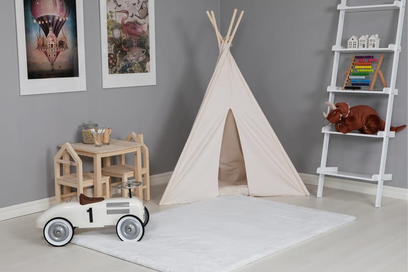 Heaven Ryematte 240x340 cm - Hvit - Tekstiler & tepper - Teppe & matte - Moderne matte - Ryetepper
