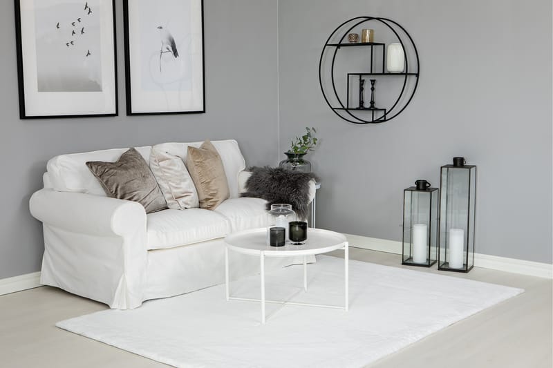 Heaven Ryematte 240x340 cm - Hvit - Tekstiler & tepper - Teppe & matte - Moderne matte - Ryetepper