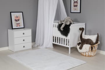 Heaven Ryematte 240x340 cm - Hvit - Tekstiler & tepper - Teppe & matte - Moderne matte - Ryetepper