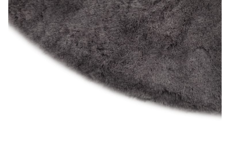 Heaven Ryematte Antrasitt Rund 120 - Antrasitt - Tekstiler & tepper - Teppe & matte - Moderne matte - Ryetepper