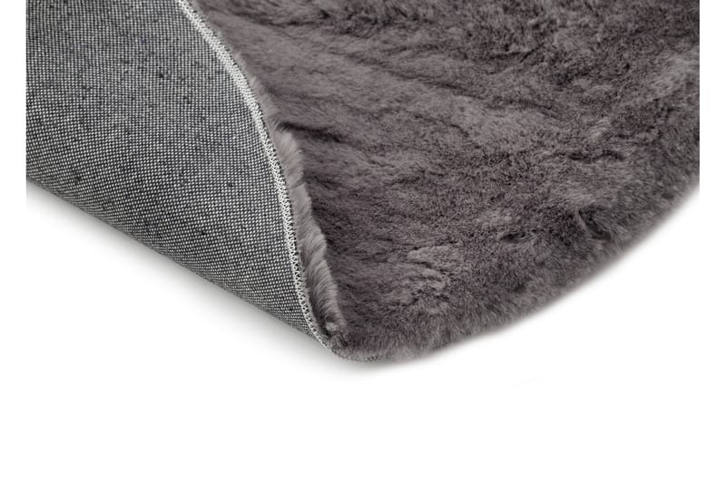 Heaven Ryematte Antrasitt Rund 120 - Antrasitt - Tekstiler & tepper - Teppe & matte - Moderne matte - Ryetepper