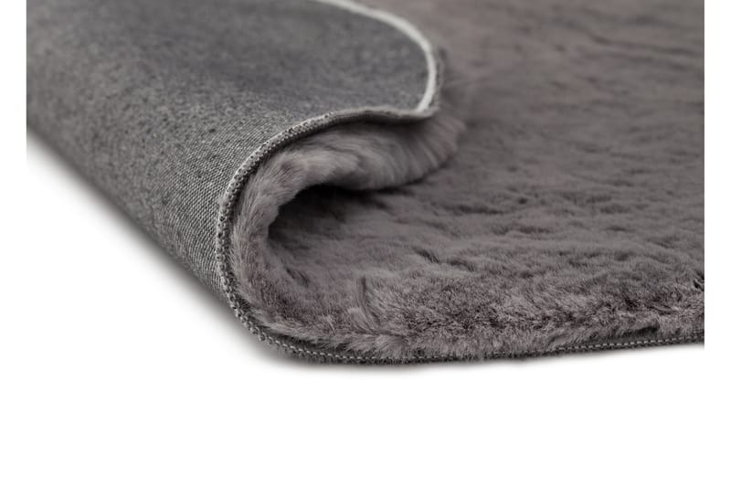 Heaven Ryematte Antrasitt Rund 120 - Antrasitt - Tekstiler & tepper - Teppe & matte - Moderne matte - Ryetepper