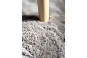 Heaven Ryematte Antrasitt Rund 160 - Antrasitt - Tekstiler & tepper - Teppe & matte - Moderne matte - Ryetepper