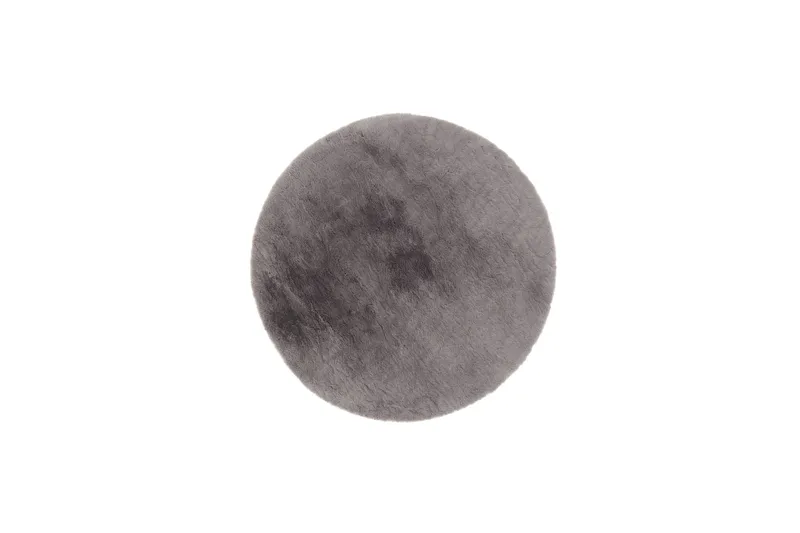 Heaven Ryematte Antrasitt Rund 160 - Antrasitt - Tekstiler & tepper - Teppe & matte - Moderne matte - Ryetepper