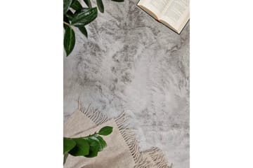Heaven Ryematte Grå Rund 120 - Grå - Tekstiler & tepper - Teppe & matte - Moderne matte - Ryetepper