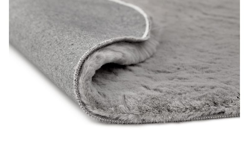 Heaven Ryematte Grå Rund 120 - Grå - Tekstiler & tepper - Teppe & matte - Moderne matte - Ryetepper