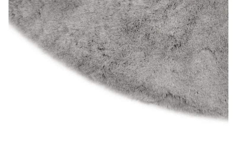Heaven Ryematte Grå Rund 120 - Grå - Tekstiler & tepper - Teppe & matte - Moderne matte - Ryetepper