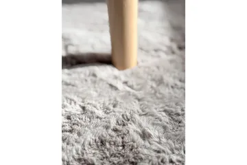 Heaven Ryematte Grå Rund 160 - Grå - Tekstiler & tepper - Teppe & matte - Moderne matte - Ryetepper