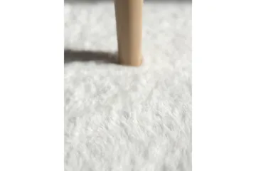 Heaven Ryematte Hvit Rund 160 - Hvit - Tekstiler & tepper - Teppe & matte - Moderne matte - Ryetepper