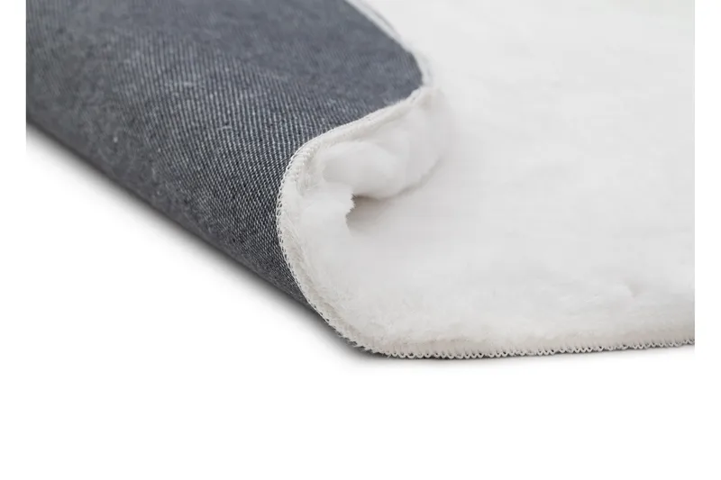 Heaven Ryematte Hvit Rund 160 - Hvit - Tekstiler & tepper - Teppe & matte - Moderne matte - Ryetepper