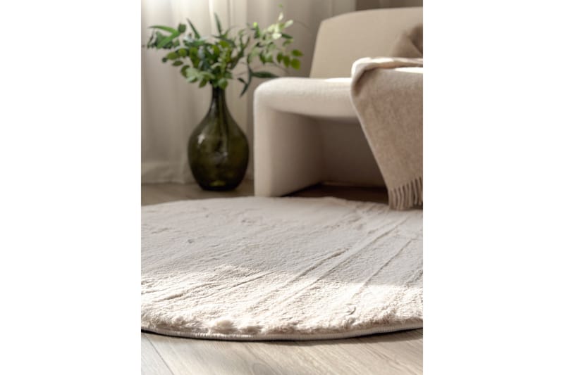 Heaven Ryematte Natur Rund 160 - Natur - Tekstiler & tepper - Teppe & matte - Moderne matte - Ryetepper