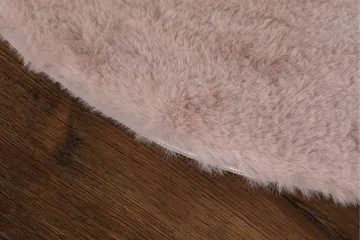 Heaven Ryematte Rosa rund 80 - Rosa - Tekstiler & tepper - Teppe & matte - Moderne matte - Ryetepper