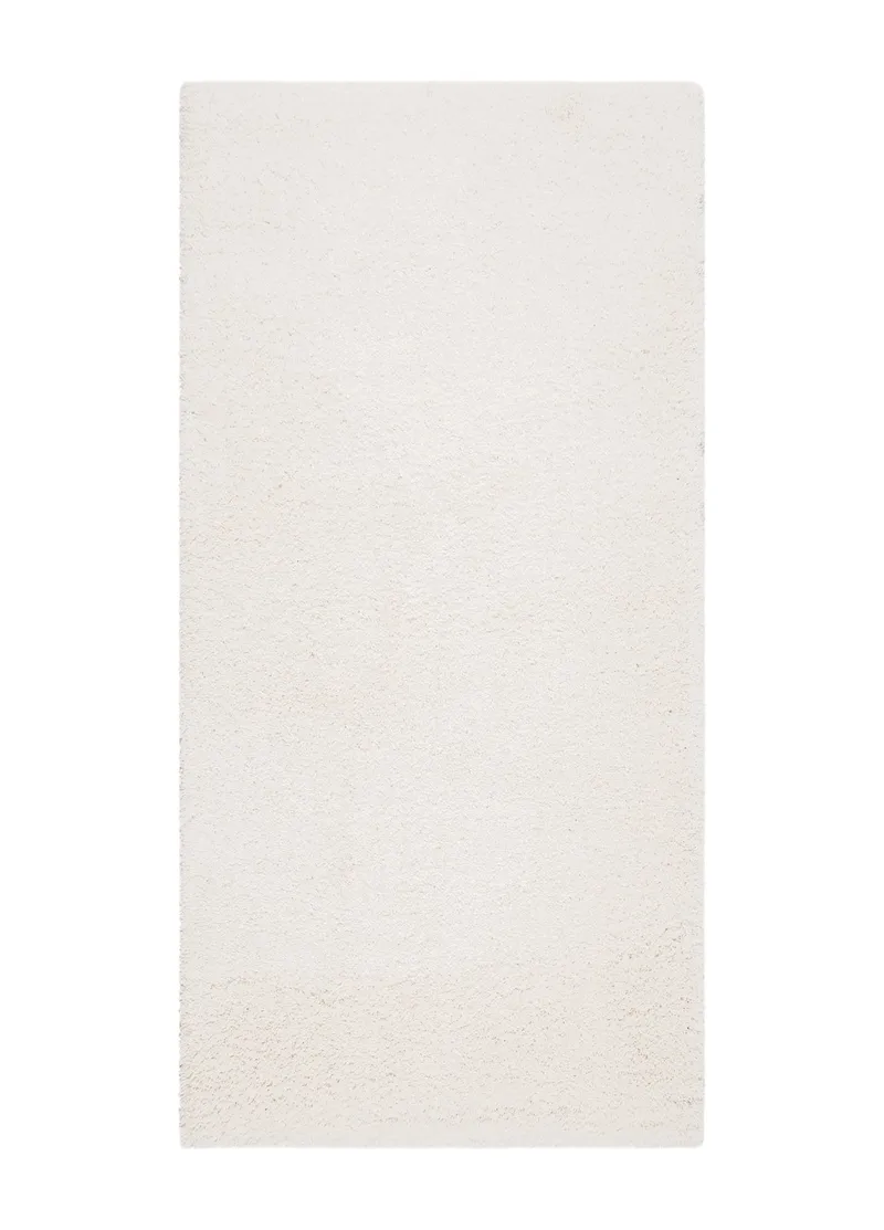 Lounge Løper 80x250 cm Rektangulær - Hvit - Tekstiler & tepper - Teppe & matte - Moderne matte - Ryetepper