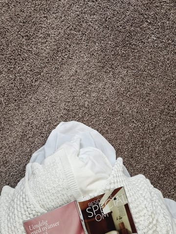 Lounge Ryeteppe 133x190 cm Rektangulær - Lin - Tekstiler & tepper - Teppe & matte - Moderne matte - Gangmatter