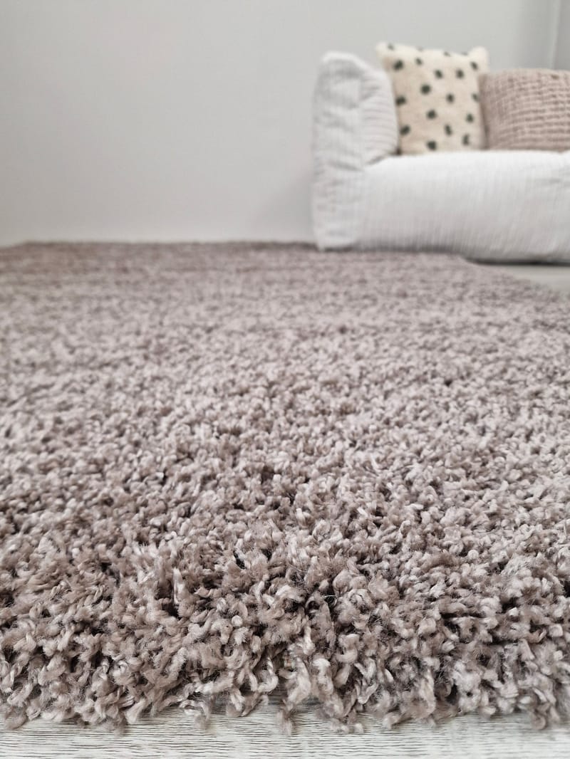 Lounge Ryeteppe 133x190 cm Rektangulær - Lin - Tekstiler & tepper - Teppe & matte - Moderne matte - Gangmatter