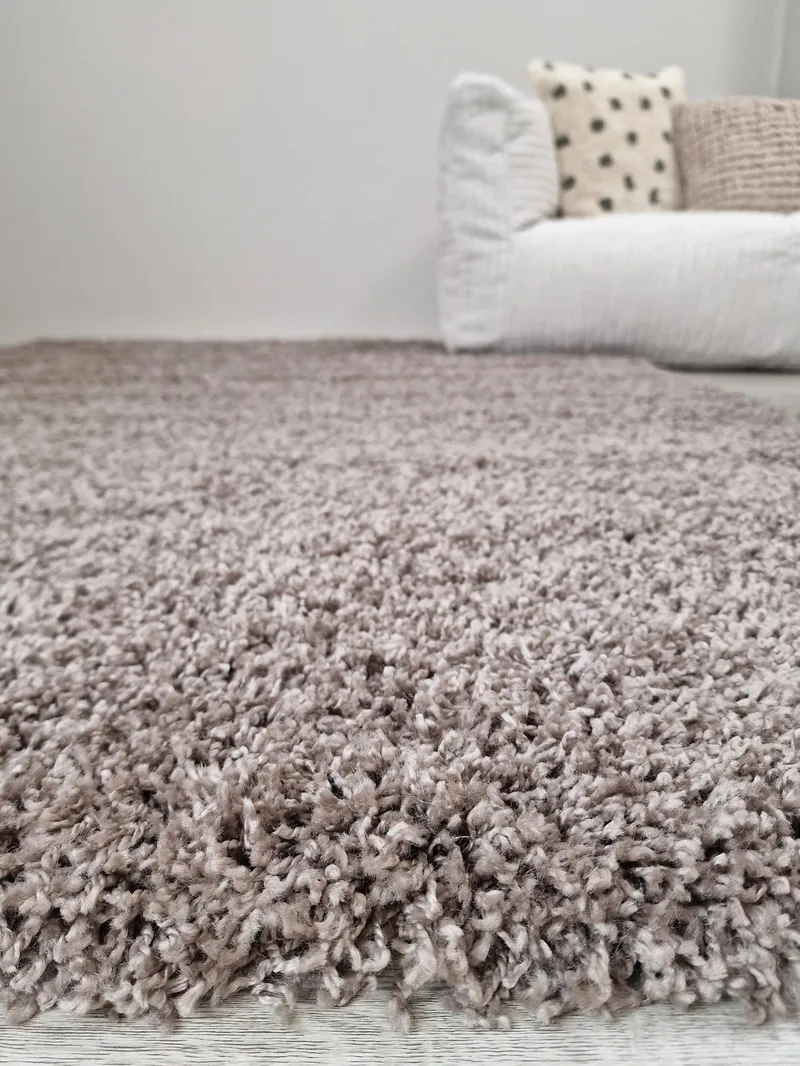 Lounge Ryeteppe 133x190 cm Rektangulær - Lin - Tekstiler & tepper - Teppe & matte - Moderne matte - Ryetepper