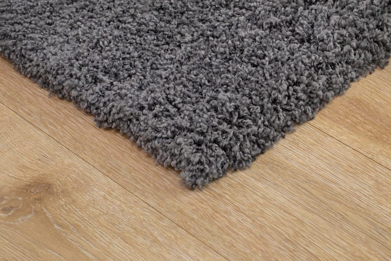 Lounge Ryeteppe 200x290 cm Rektangulær - Grafitt - Tekstiler & tepper - Teppe & matte - Moderne matte - Ryetepper